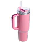Insulated Travel The Quencher H2.0 Flowstate Tumbler D050X - Double-Wall Vacuum Insulated Travel Tumbler with Straw Detail