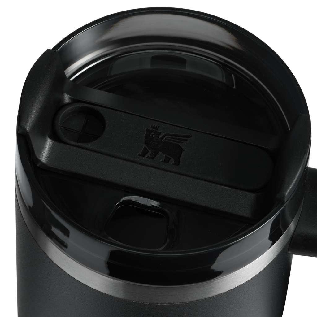 Insulated Travel The Quencher H2.O Flowstate Tumbler | Stanley Create D274S - FlowState 3-Position Lid Insulated Travel Mug Detail