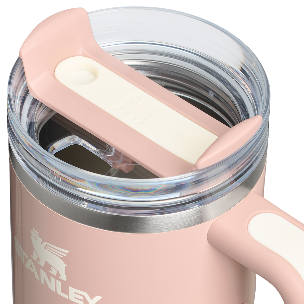 Large Capacity The Quencher H2.O Flowstate Tumbler with Handle | Stanley Create D309N - FlowState 3-Position Lid Insulated Travel Mug Detail