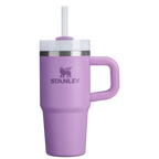 Large Capacity The Quencher H2.O Flowstate Tumbler | Stanley Create D291F - Double-Wall Vacuum Insulated Travel Tumbler with Straw Detail