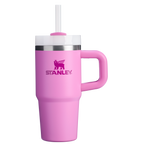 Large Capacity The Quencher H2.O Flowstate Tumbler | Stanley Create D291F - Double-Wall Vacuum Insulated Travel Tumbler with Straw Detail