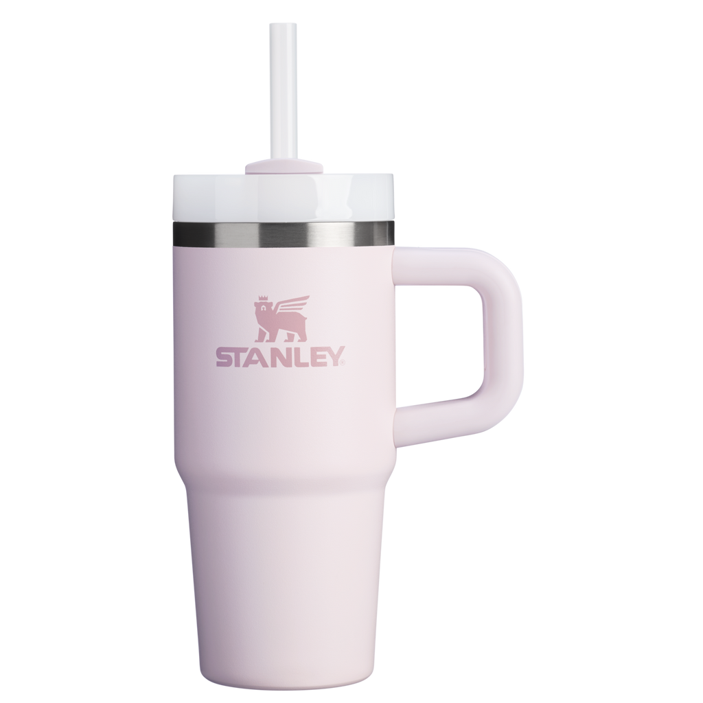 Insulated Travel The Quencher H2.O Flowstate Tumbler D068Z - Premium Stainless Steel Straw Cup for All-Day Hydration - Rose Quartz 2.0