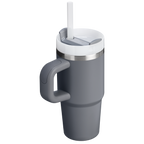 Large Capacity The Quencher H2.O Flowstate Tumbler | Stanley Create D291F - Double-Wall Vacuum Insulated Travel Tumbler with Straw Detail