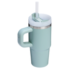 Large Capacity The Quencher H2.O Flowstate Tumbler | Stanley Create D291F - Double-Wall Vacuum Insulated Travel Tumbler with Straw Detail