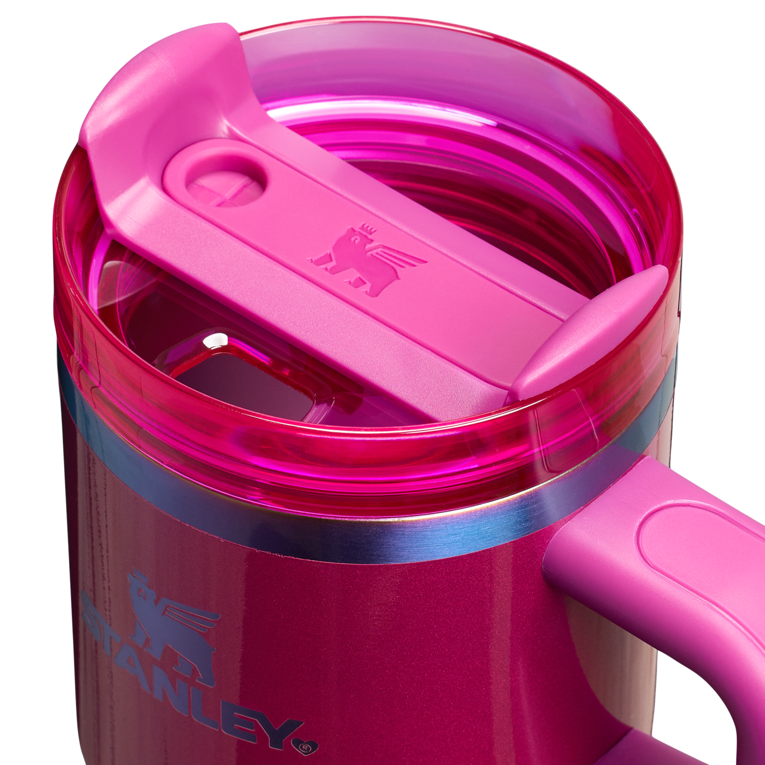 Large Capacity The Quencher H2.O Flowstate Tumbler D251V - Double-Wall Vacuum Insulated Travel Tumbler with Straw Detail