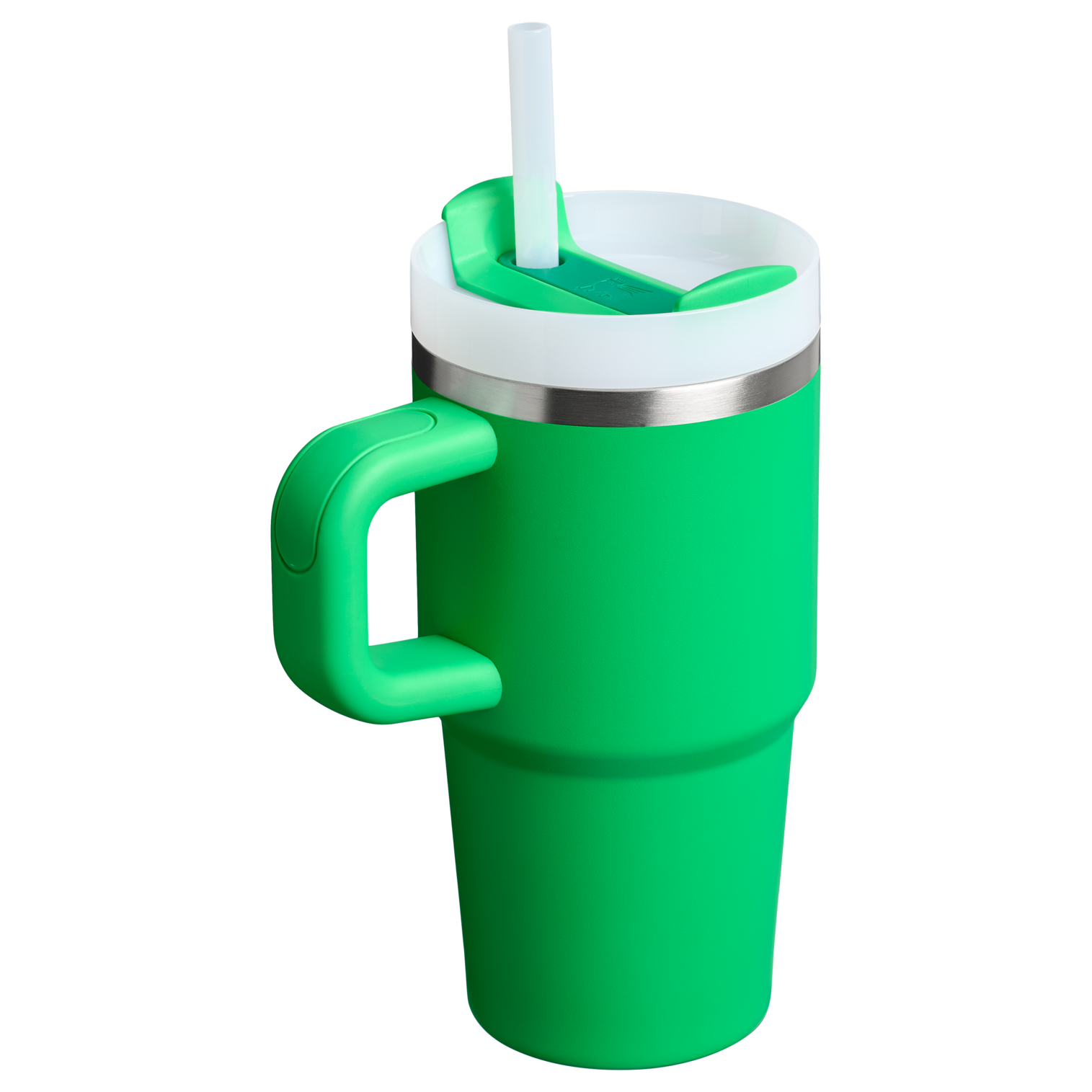 Large Capacity The Quencher H2.O Flowstate Tumbler with Handle | Stanley Create D309N - FlowState 3-Position Lid Insulated Travel Mug Detail