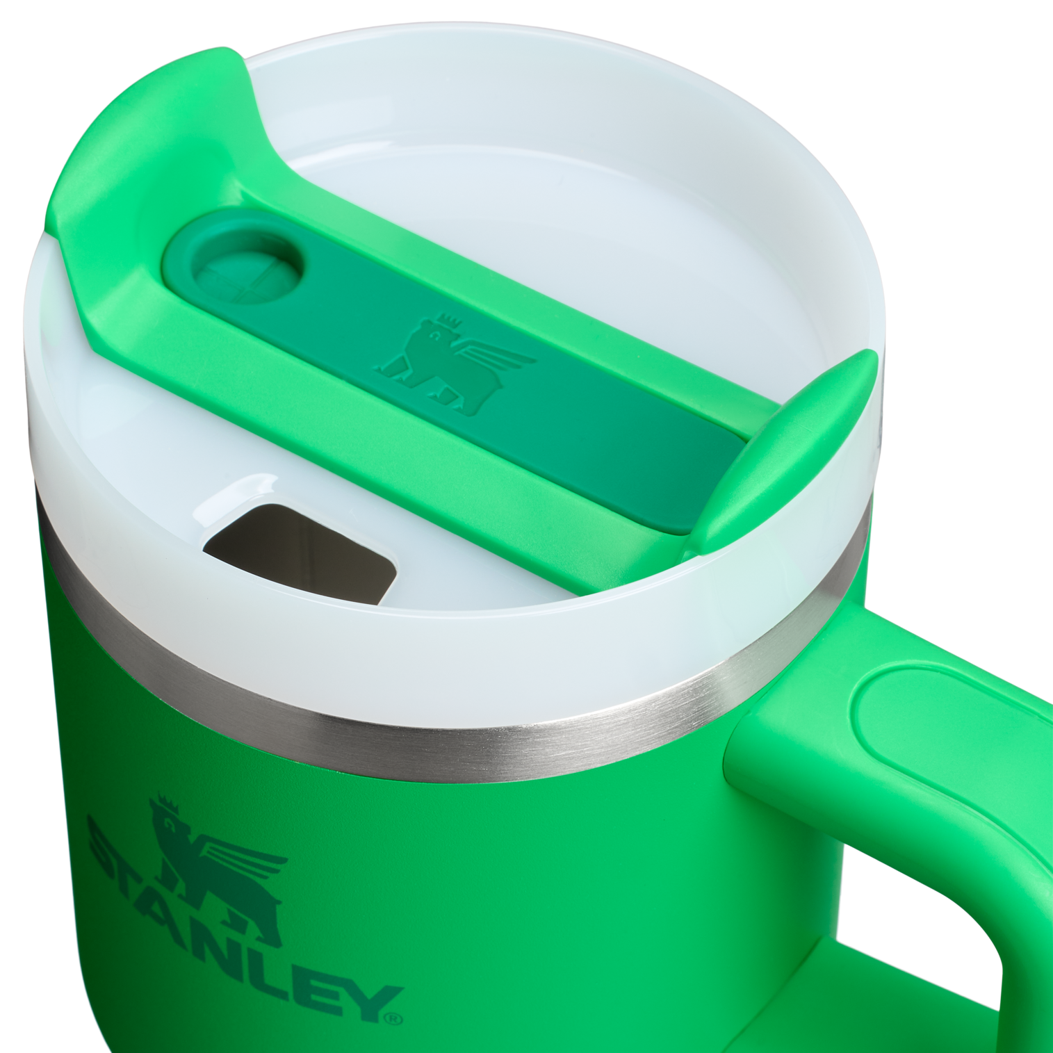 Insulated Travel The Quencher H2.O Flowstate Tumbler | Stanley Create D274S - FlowState 3-Position Lid Insulated Travel Mug Detail
