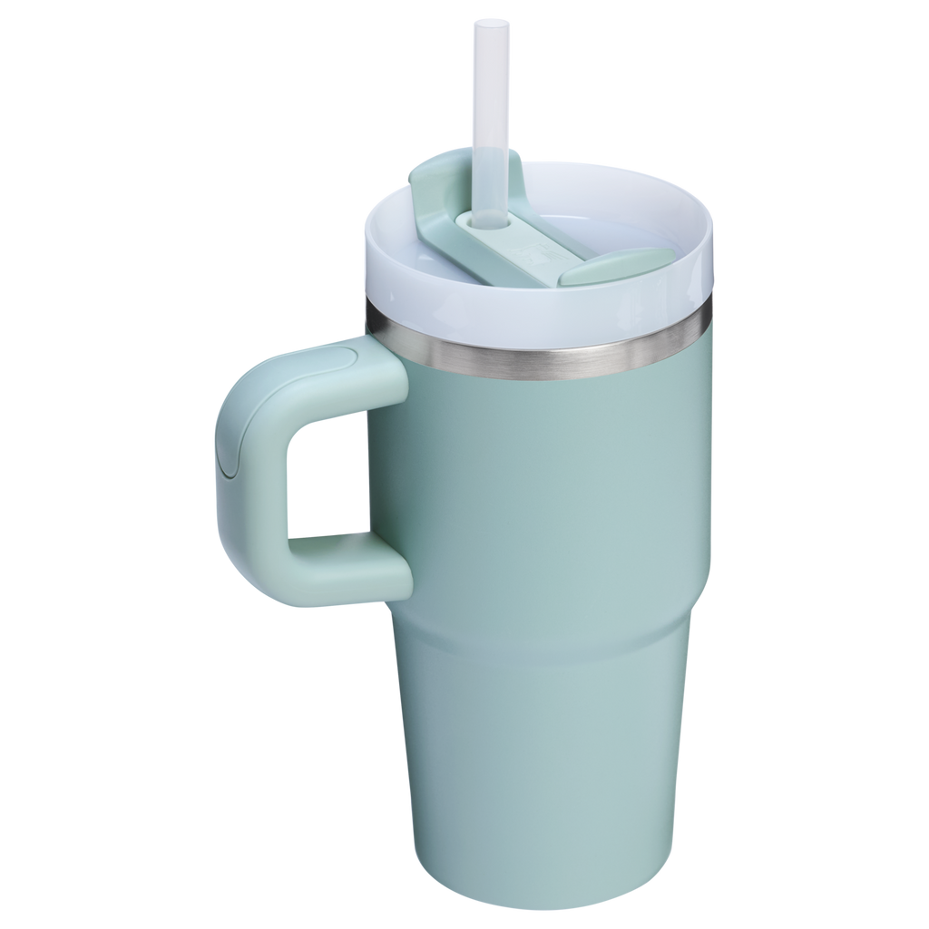 Car-Cup Friendly The Quencher H2.0 Flowstate Tumbler D030T - Double-Wall Vacuum Insulated Travel Tumbler with Straw Detail