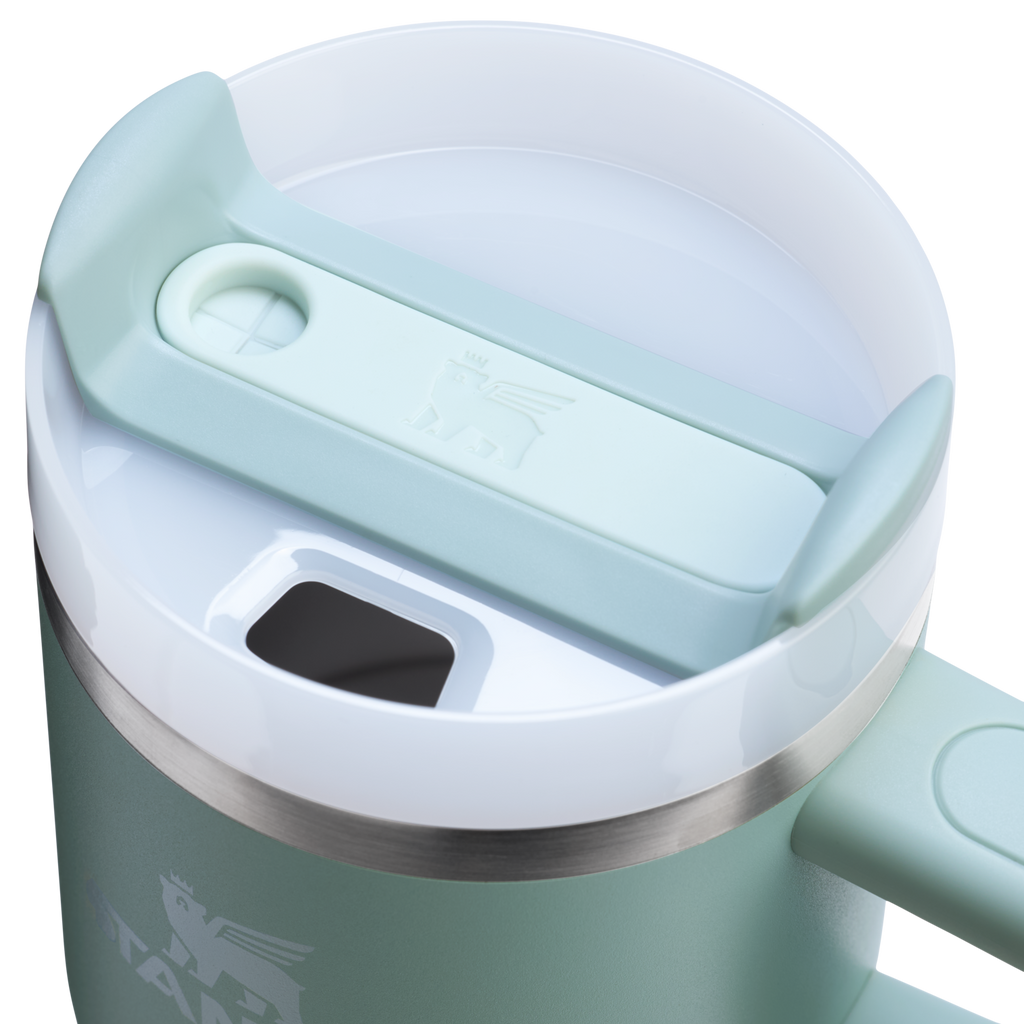 Car-Cup Friendly The Quencher H2.0 Flowstate Tumbler D030T - Double-Wall Vacuum Insulated Travel Tumbler with Straw Detail