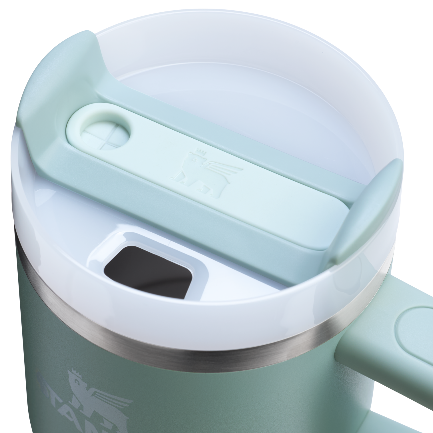 Car-Cup Friendly The Quencher H2.0 Flowstate Tumbler D030T - Double-Wall Vacuum Insulated Travel Tumbler with Straw Detail
