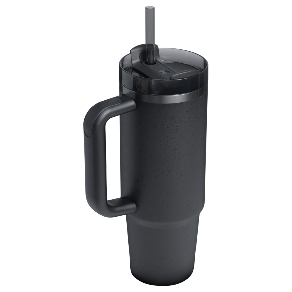 Splash-Resistant FlowState The Quencher H2.0 Flowstate Tumbler | Stanley Create D331C - FlowState 3-Position Lid Insulated Travel Mug Detail