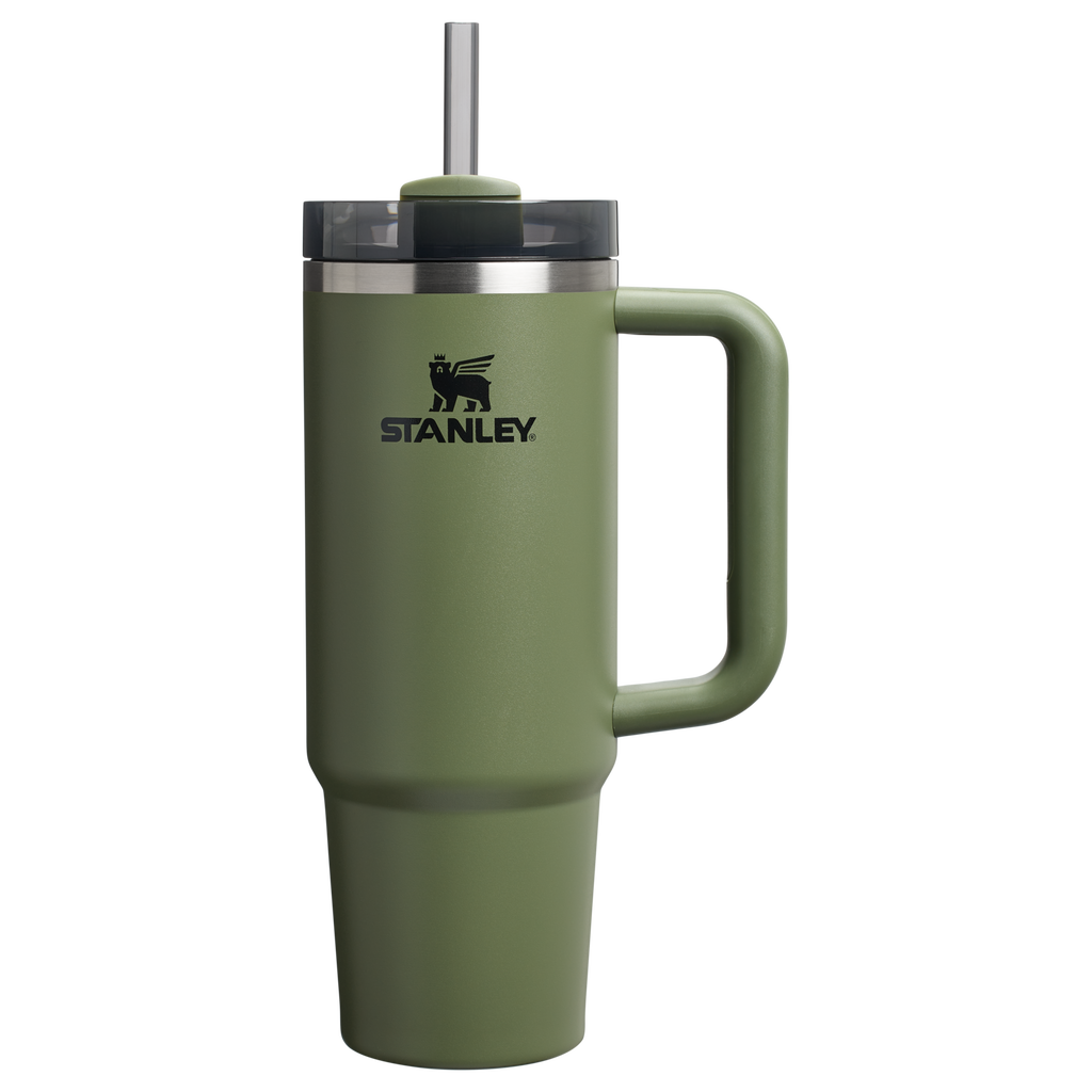 Car-Cup Friendly The Quencher H2.0 Flowstate Tumbler D030T - Double-Wall Vacuum Insulated Travel Tumbler with Straw Detail