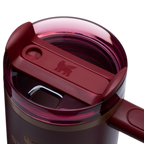 Splash-Resistant FlowState The Quencher H2.0 Flowstate Tumbler | Stanley Create D331C - FlowState 3-Position Lid Insulated Travel Mug Detail