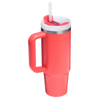 Car-Cup Friendly The Quencher H2.0 Flowstate Tumbler D030T - Double-Wall Vacuum Insulated Travel Tumbler with Straw Detail