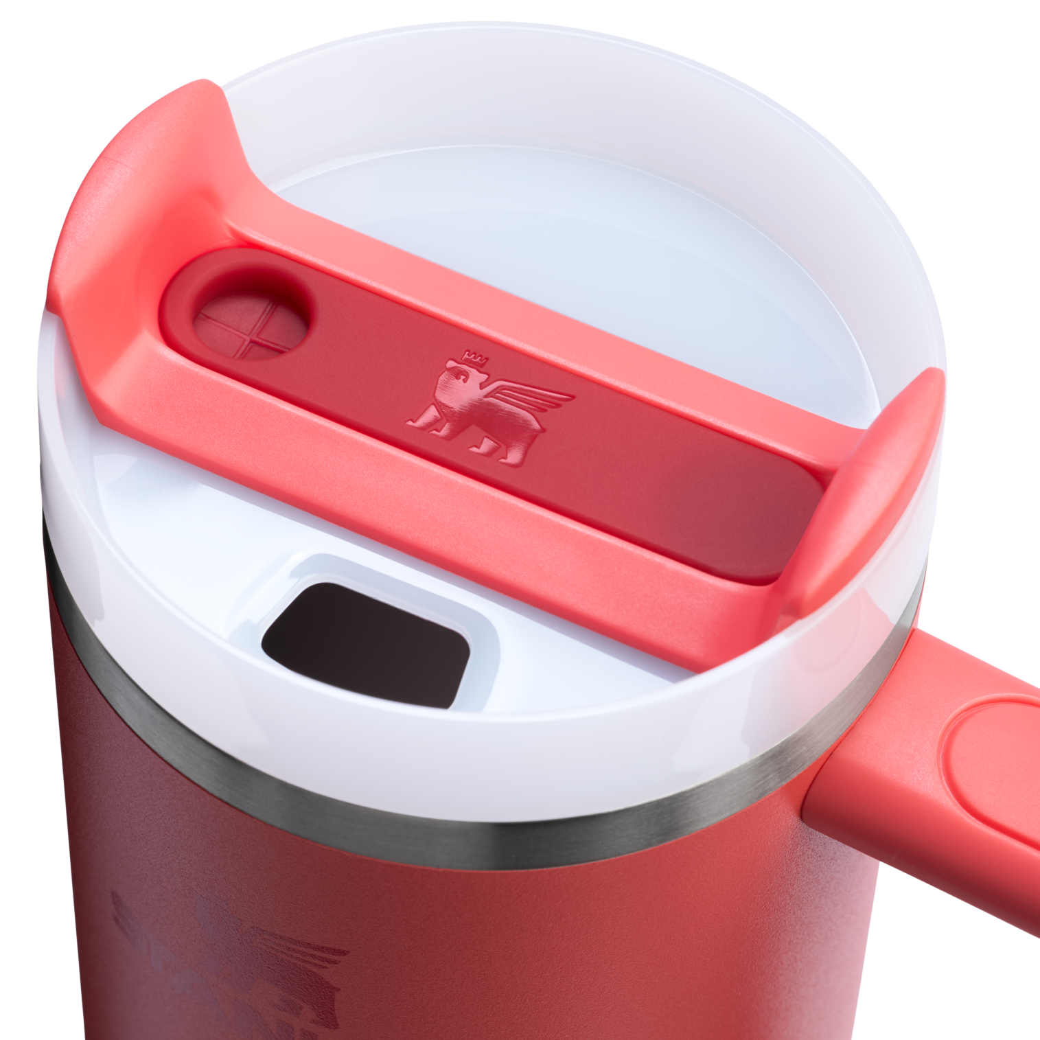 Car-Cup Friendly The Quencher H2.0 Flowstate Tumbler D030T - Double-Wall Vacuum Insulated Travel Tumbler with Straw Detail