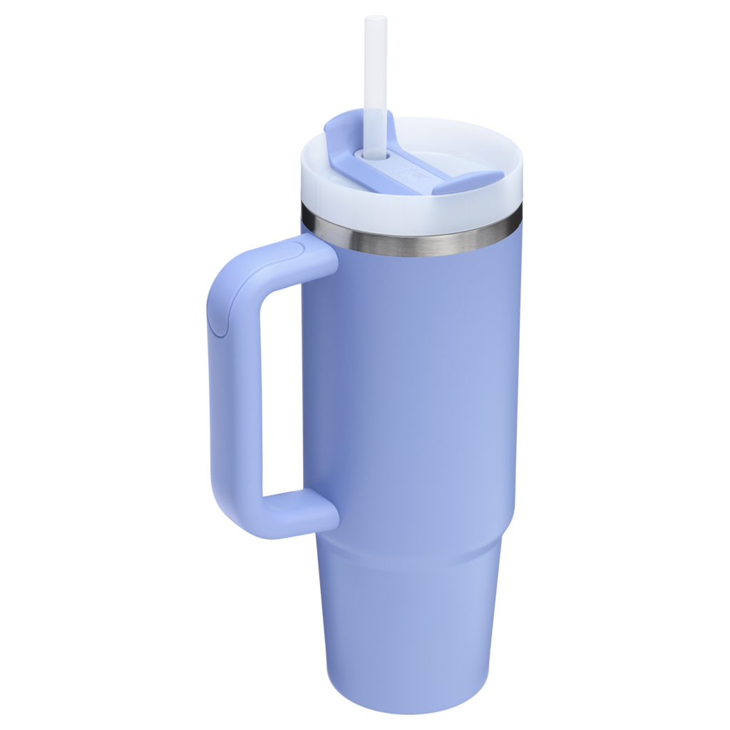 Splash-Resistant FlowState The Quencher H2.0 Flowstate Tumbler | Stanley Create D331C - FlowState 3-Position Lid Insulated Travel Mug Detail