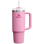 Splash-Resistant FlowState The Quencher H2.0 Flowstate Tumbler | Stanley Create D331C - FlowState 3-Position Lid Insulated Travel Mug - Peony