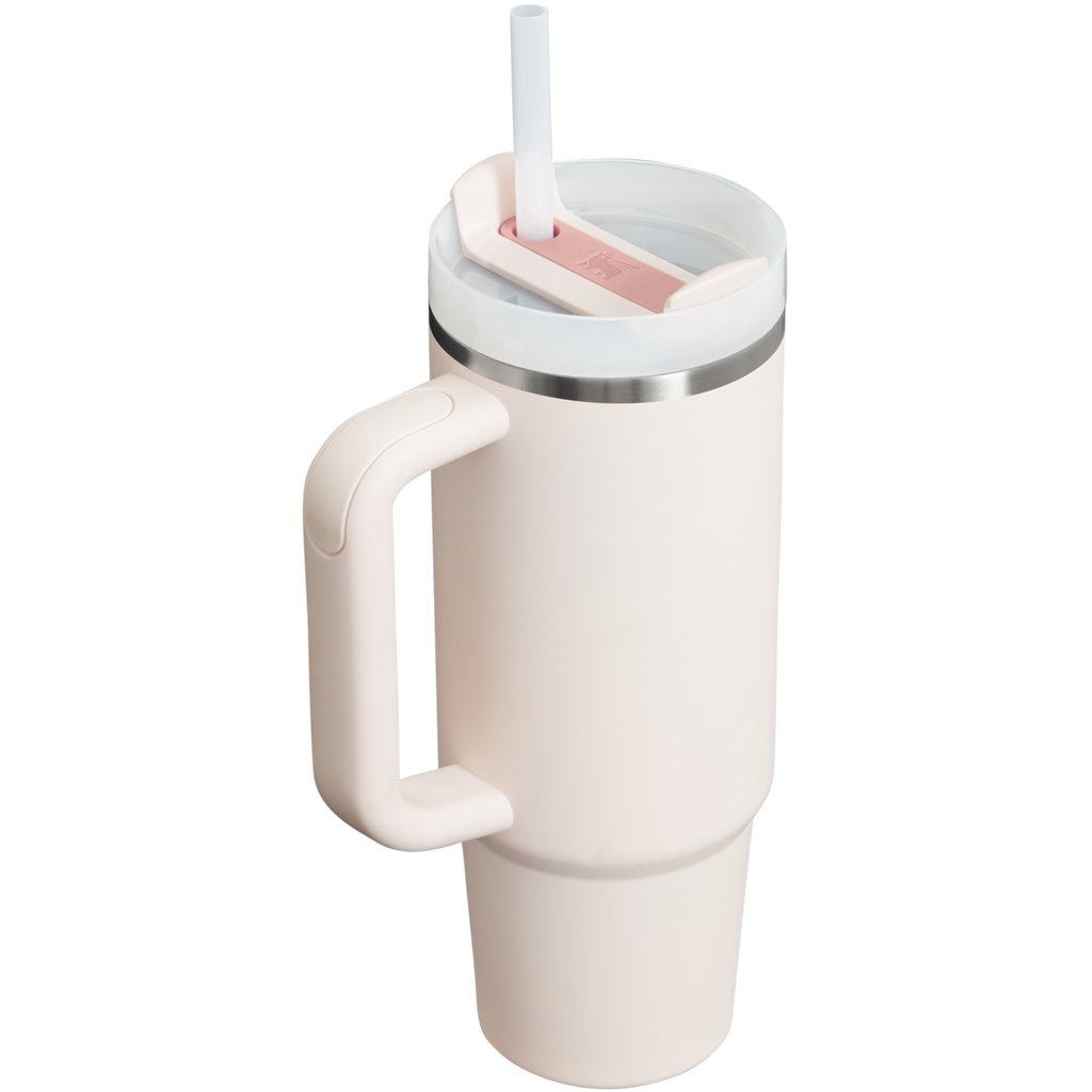 Splash-Resistant FlowState The Quencher H2.0 Flowstate Tumbler | Stanley Create D331C - FlowState 3-Position Lid Insulated Travel Mug Detail