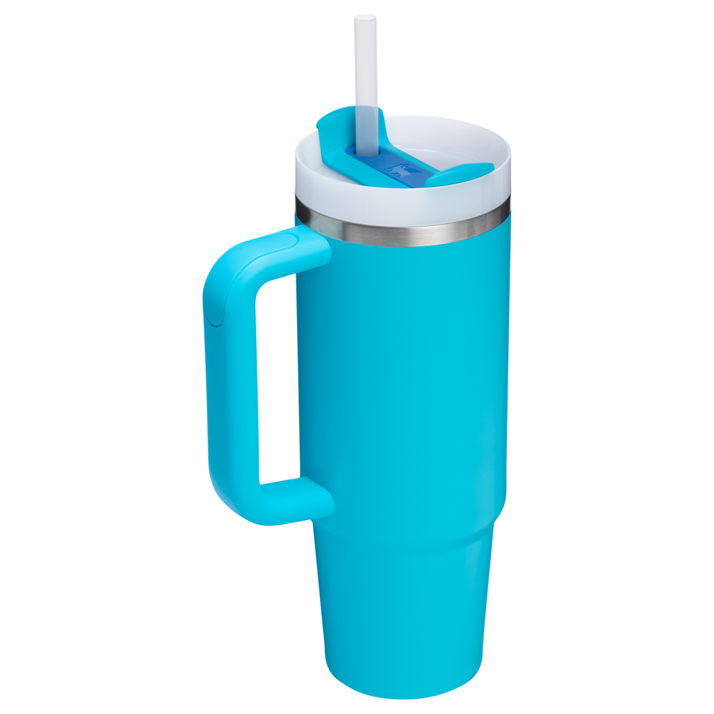 Splash-Resistant FlowState The Quencher H2.0 Flowstate Tumbler | Stanley Create D331C - FlowState 3-Position Lid Insulated Travel Mug Detail