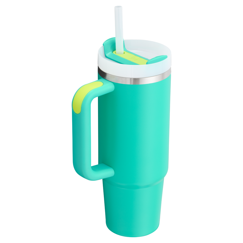 Splash-Resistant FlowState The Quencher H2.0 Flowstate Tumbler D051L - 40oz Large Capacity Car-Cup Friendly Quencher Detail