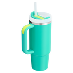 Splash-Resistant FlowState The Quencher H2.0 Flowstate Tumbler | Stanley Create D331C - FlowState 3-Position Lid Insulated Travel Mug Detail