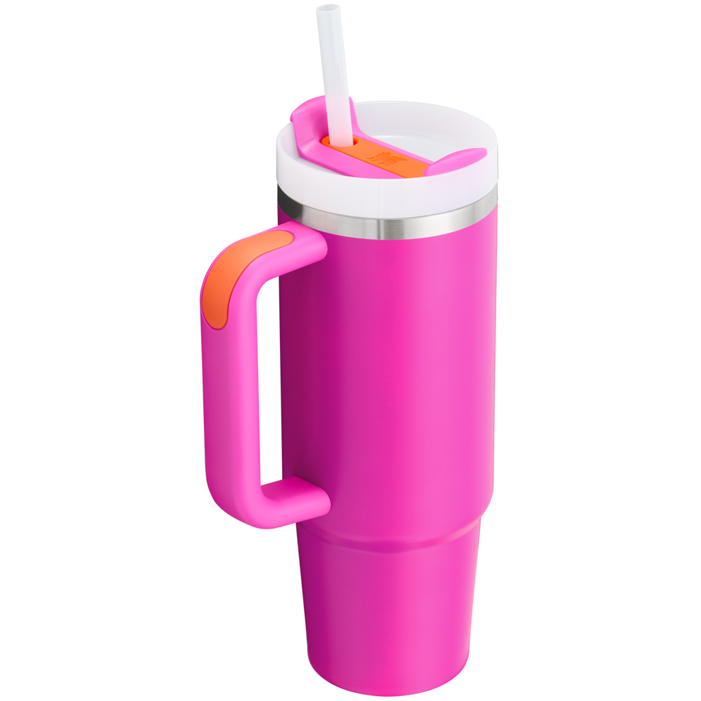 Splash-Resistant FlowState The Quencher H2.0 Flowstate Tumbler | Stanley Create D331C - FlowState 3-Position Lid Insulated Travel Mug Detail