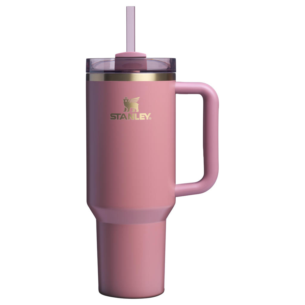 Splash-Resistant FlowState The Quencher H2.0 Flowstate Tumbler  | Stanley Create D332L - 40oz Large Capacity Car-Cup Friendly Quencher Detail