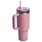 Splash-Resistant FlowState The Quencher H2.0 Flowstate Tumbler  | Stanley Create D332L - 40oz Large Capacity Car-Cup Friendly Quencher Detail