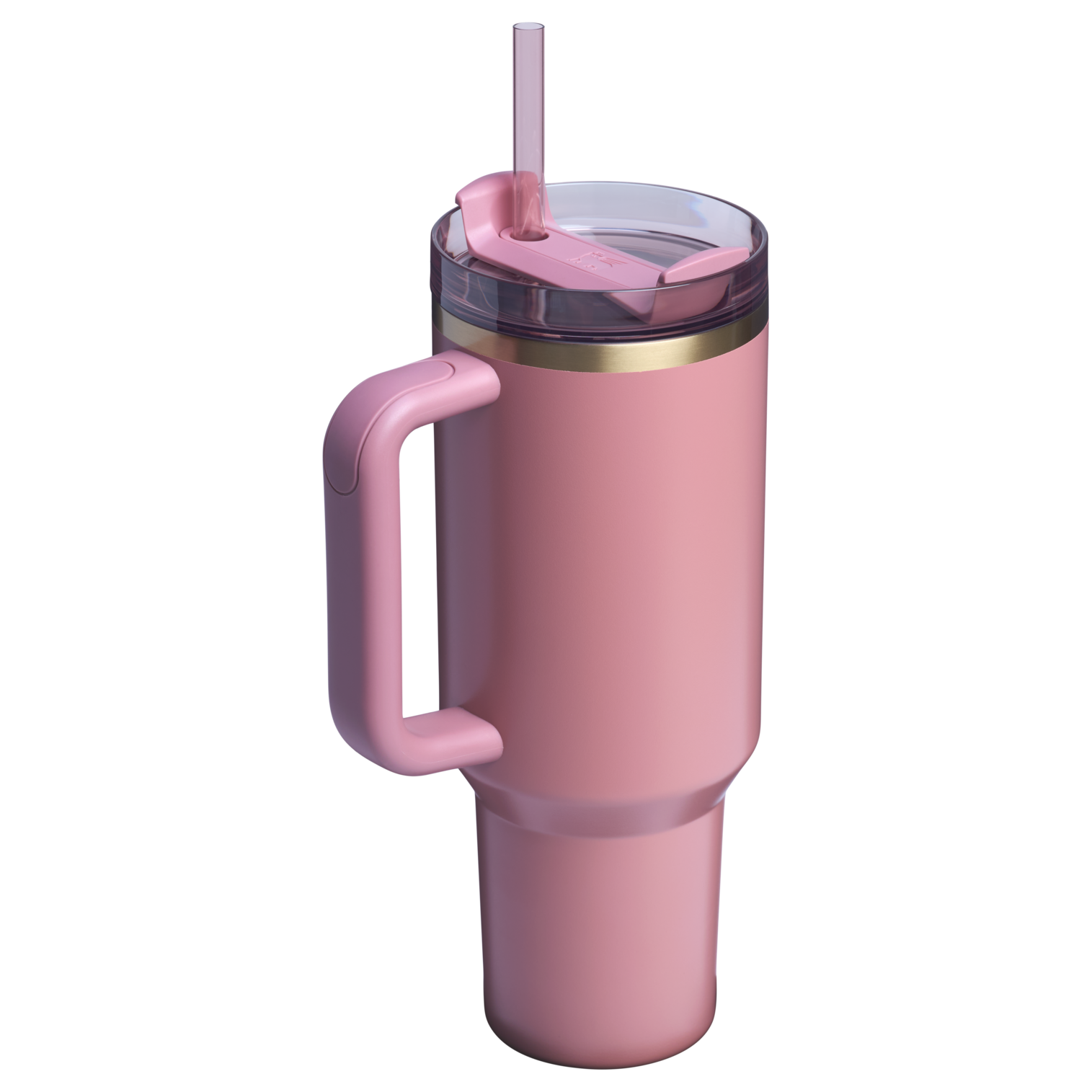 Splash-Resistant FlowState The Quencher H2.0 Flowstate Tumbler  | Stanley Create D332L - 40oz Large Capacity Car-Cup Friendly Quencher Detail