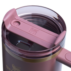 Insulated Travel The Quencher H2.0 Flowstate Tumbler D050X - Double-Wall Vacuum Insulated Travel Tumbler with Straw Detail