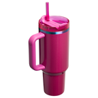 Insulated Travel The Quencher H2.0 Flowstate Tumbler D050X - Double-Wall Vacuum Insulated Travel Tumbler with Straw Detail