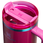Insulated Travel The Quencher H2.0 Flowstate Tumbler D050X - Double-Wall Vacuum Insulated Travel Tumbler with Straw Detail