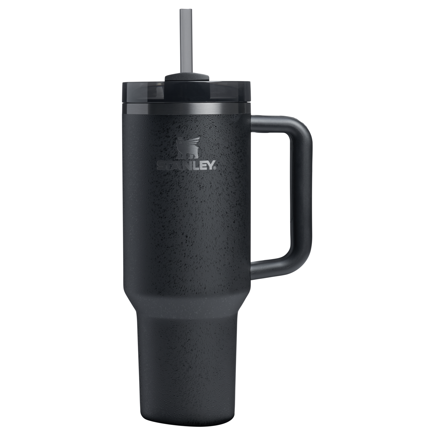 Splash-Resistant FlowState The Quencher H2.0 Flowstate Tumbler  | Stanley Create D332L - 40oz Large Capacity Car-Cup Friendly Quencher Detail