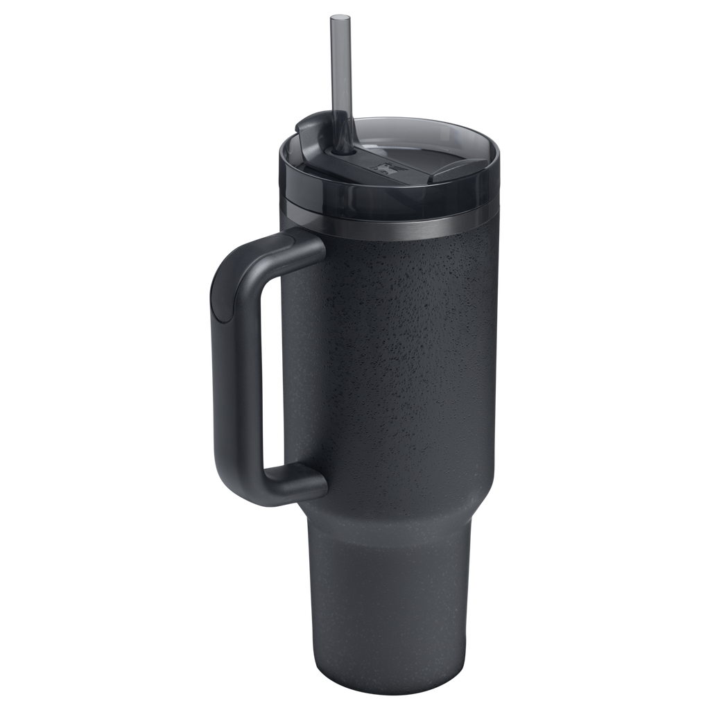 Splash-Resistant FlowState The Quencher H2.0 Flowstate Tumbler  | Stanley Create D332L - 40oz Large Capacity Car-Cup Friendly Quencher Detail