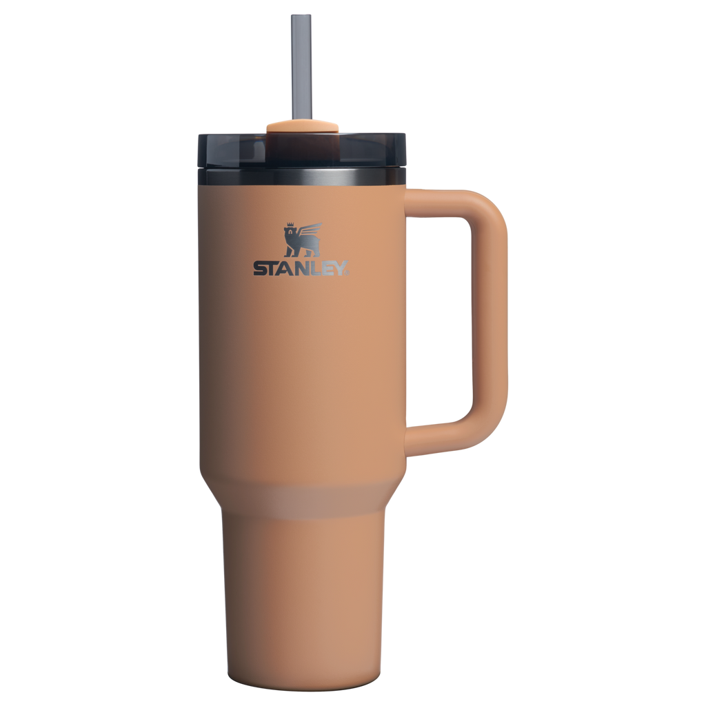 Splash-Resistant FlowState The Quencher H2.0 Flowstate Tumbler  | Stanley Create D332L - 40oz Large Capacity Car-Cup Friendly Quencher Detail