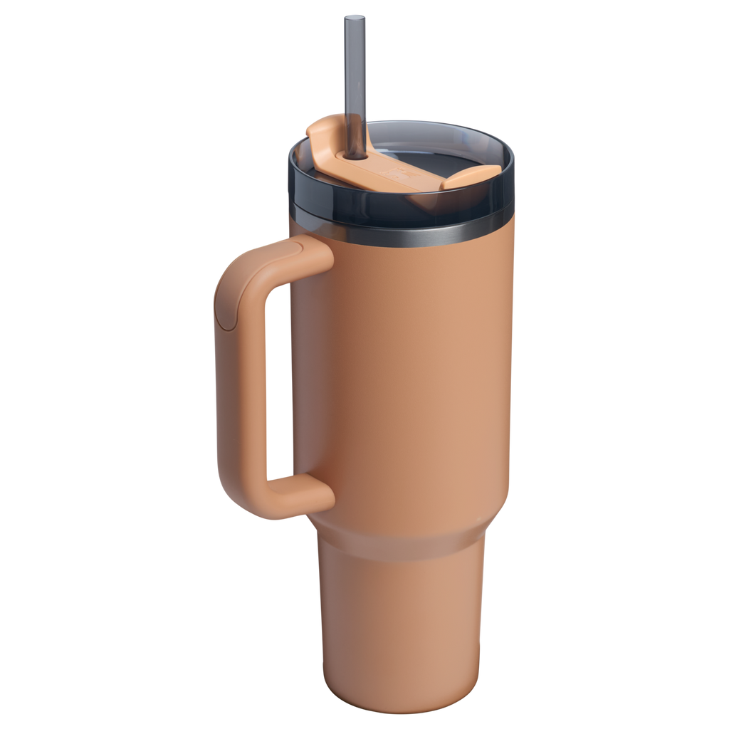 Insulated Travel The Quencher H2.0 Flowstate Tumbler D050X - Double-Wall Vacuum Insulated Travel Tumbler with Straw Detail