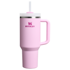 Insulated Travel The Quencher H2.0 Flowstate Tumbler D050X - Double-Wall Vacuum Insulated Travel Tumbler with Straw - Cherry Blossom