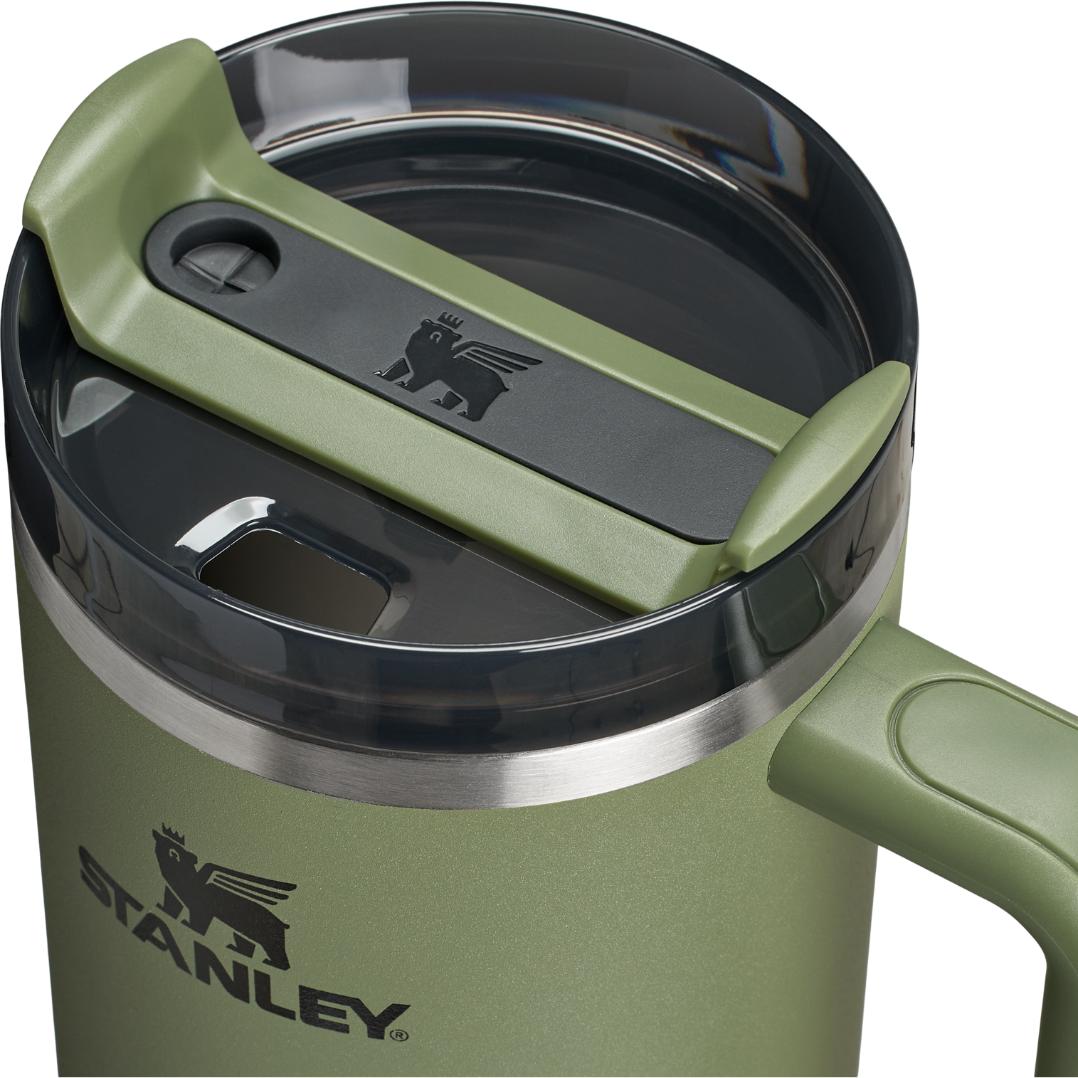 Insulated Travel The Quencher H2.0 Flowstate Tumbler D050X - Double-Wall Vacuum Insulated Travel Tumbler with Straw Detail