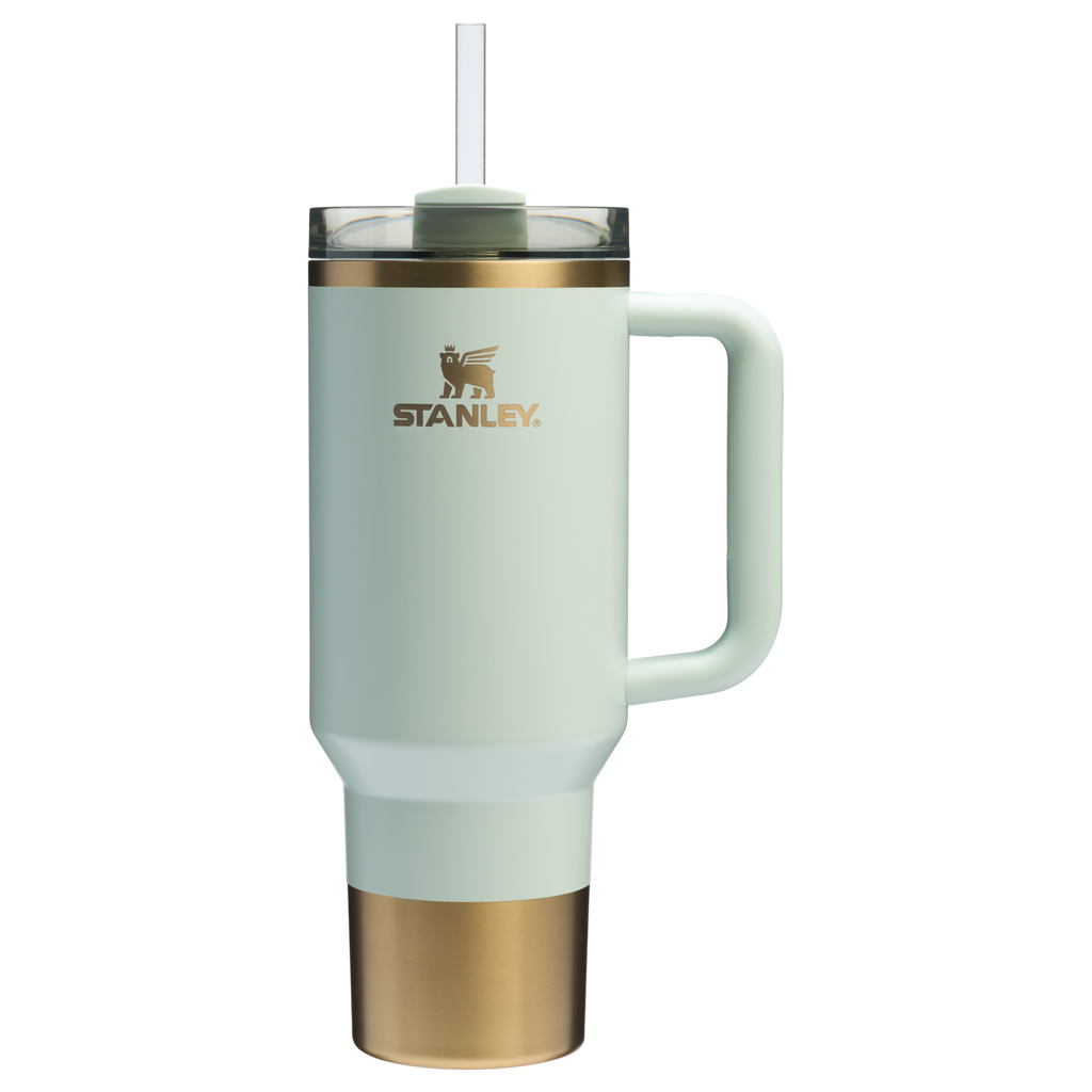 Splash-Resistant FlowState The Quencher H2.0 Flowstate Tumbler  | Stanley Create D332L - 40oz Large Capacity Car-Cup Friendly Quencher Detail