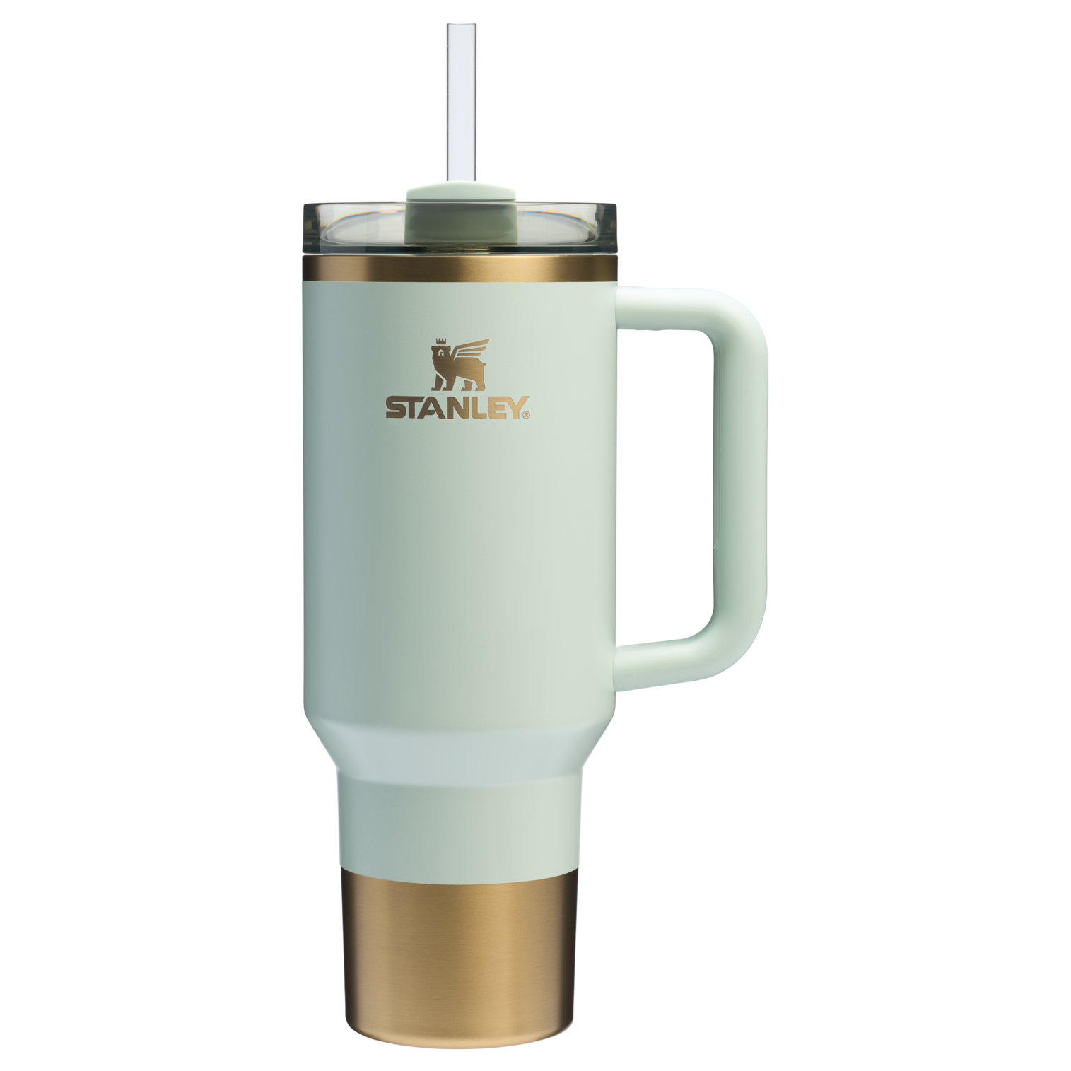 Splash-Resistant FlowState The Quencher H2.0 Flowstate Tumbler  | Stanley Create D332L - 40oz Large Capacity Car-Cup Friendly Quencher Detail