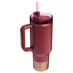 Splash-Resistant FlowState The Quencher H2.0 Flowstate Tumbler  | Stanley Create D332L - 40oz Large Capacity Car-Cup Friendly Quencher Detail