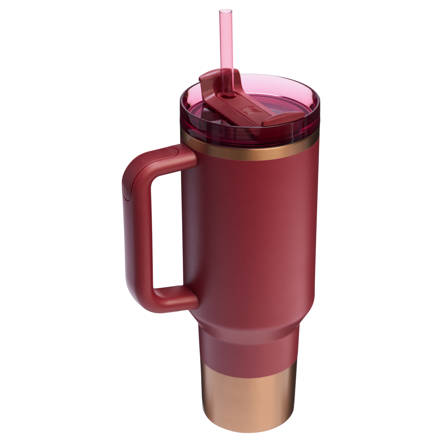 Splash-Resistant FlowState The Quencher H2.0 Flowstate Tumbler  | Stanley Create D332L - 40oz Large Capacity Car-Cup Friendly Quencher Detail