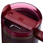 Splash-Resistant FlowState The Quencher H2.0 Flowstate Tumbler  | Stanley Create D332L - 40oz Large Capacity Car-Cup Friendly Quencher Detail