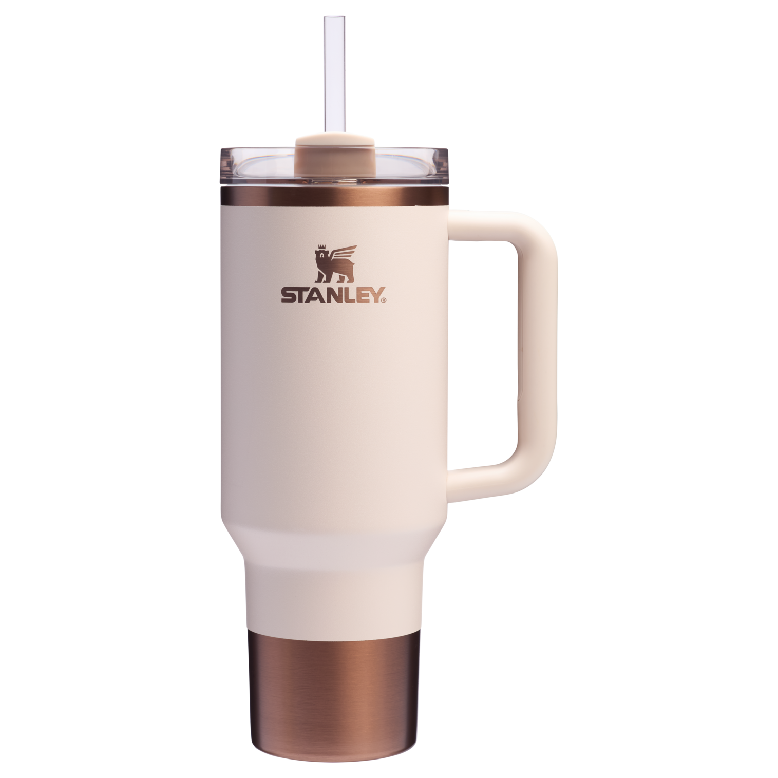 Splash-Resistant FlowState The Quencher H2.0 Flowstate Tumbler  | Stanley Create D332L - 40oz Large Capacity Car-Cup Friendly Quencher Detail
