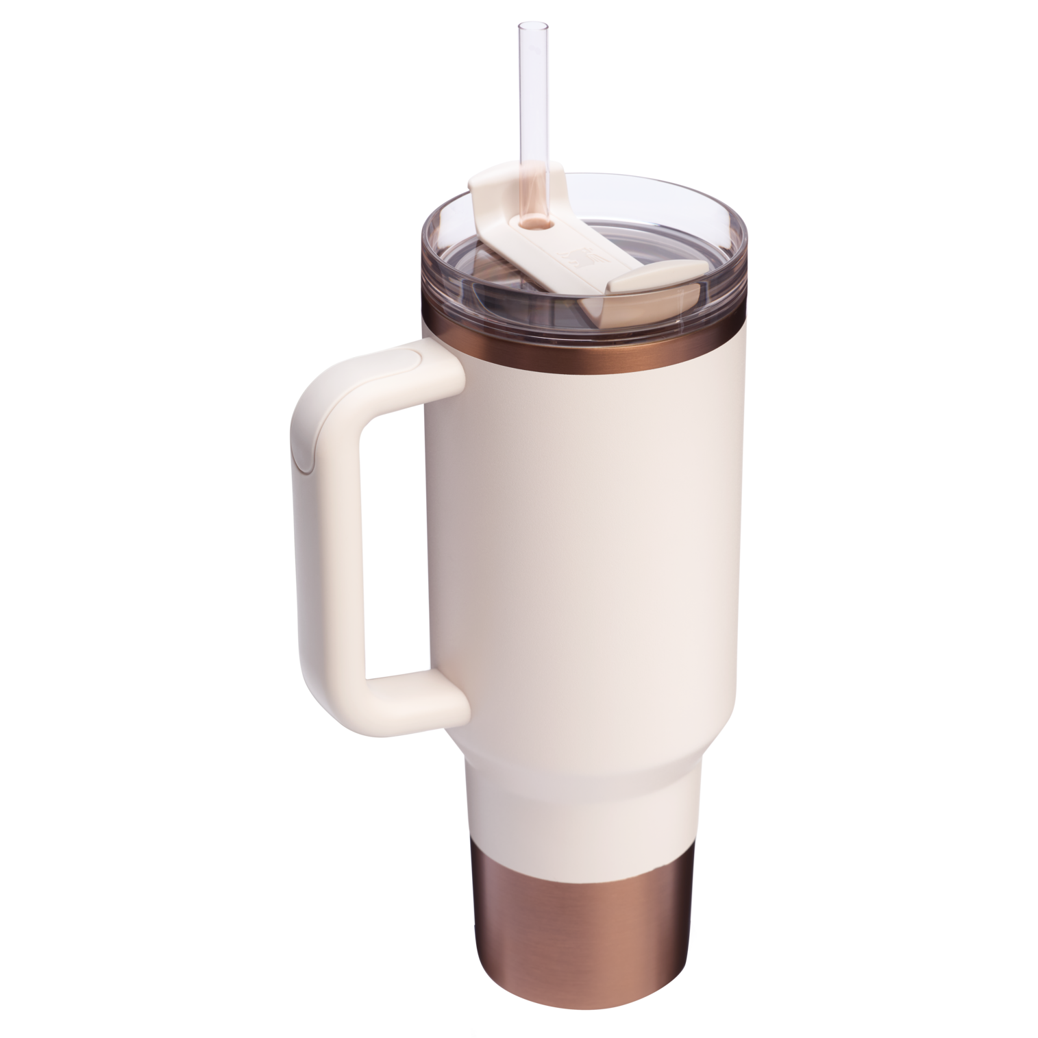 Splash-Resistant FlowState The Quencher H2.0 Flowstate Tumbler  | Stanley Create D332L - 40oz Large Capacity Car-Cup Friendly Quencher Detail