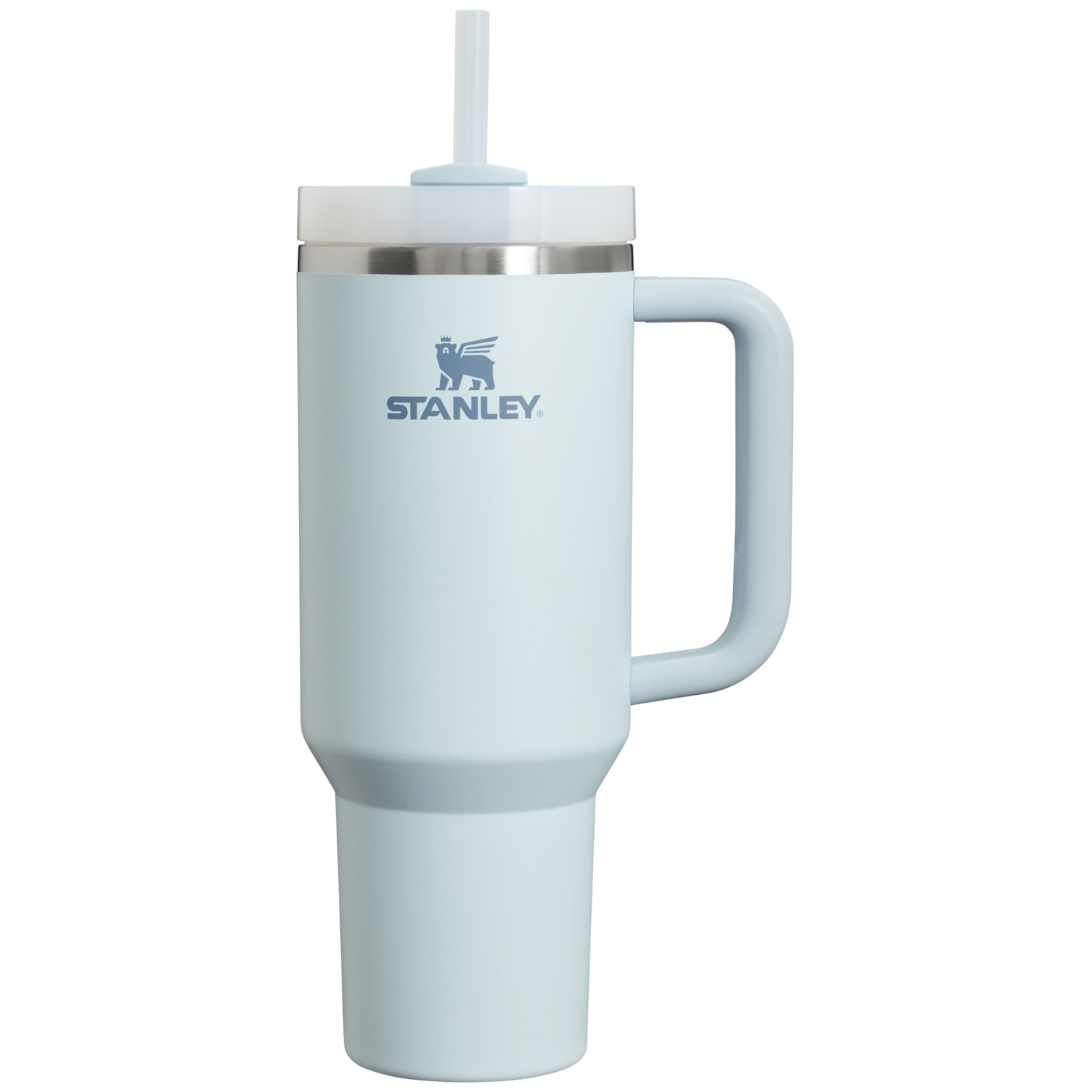 Splash-Resistant FlowState The Quencher H2.0 Flowstate Tumbler  | Stanley Create D332L - 40oz Large Capacity Car-Cup Friendly Quencher Detail