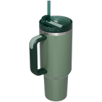 Insulated Travel The Quencher H2.0 Flowstate Tumbler D050X - Double-Wall Vacuum Insulated Travel Tumbler with Straw Detail