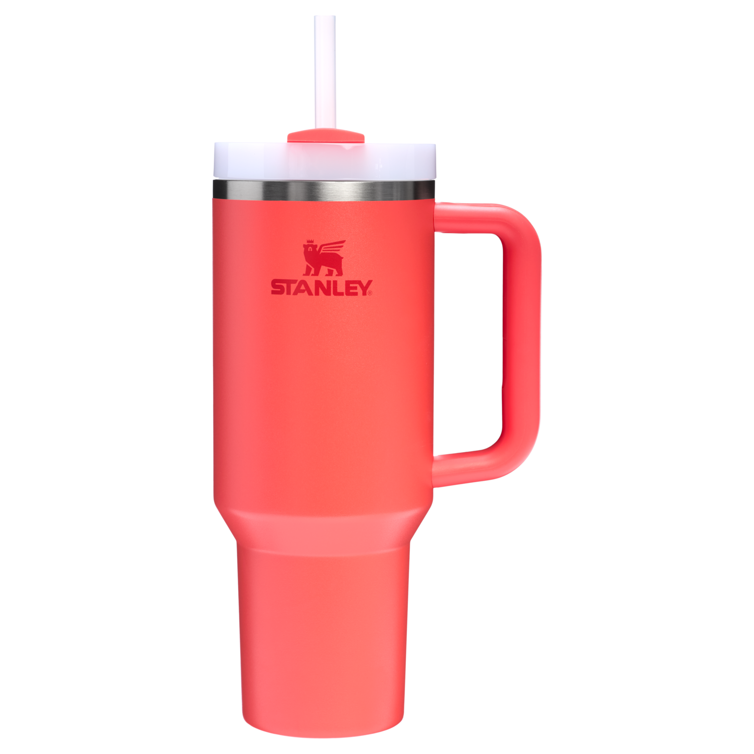 Splash-Resistant FlowState The Quencher H2.0 Flowstate Tumbler  | Stanley Create D332L - 40oz Large Capacity Car-Cup Friendly Quencher Detail