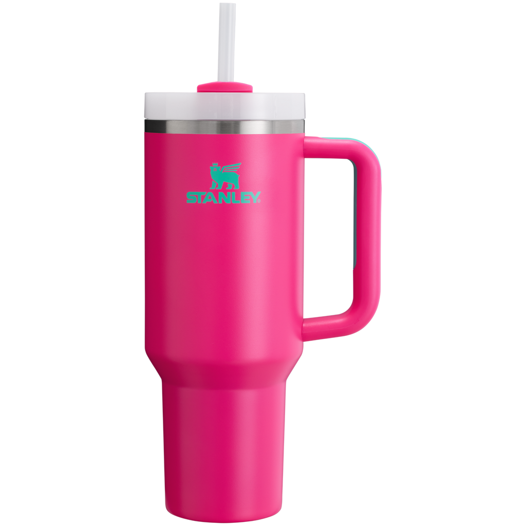 Splash-Resistant FlowState The Quencher H2.0 Flowstate Tumbler  | Stanley Create D332L - 40oz Large Capacity Car-Cup Friendly Quencher Detail
