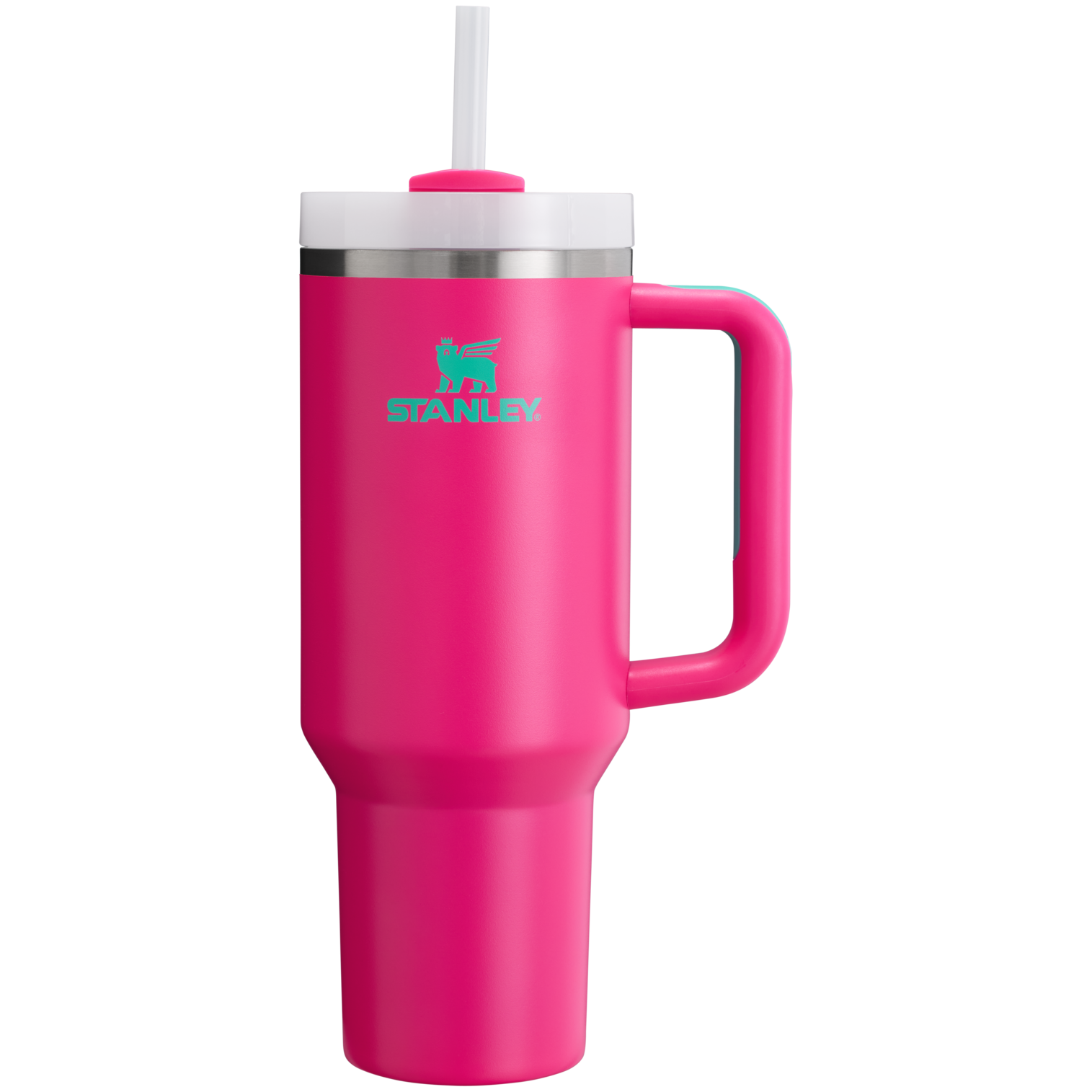 Splash-Resistant FlowState The Quencher H2.0 Flowstate Tumbler  | Stanley Create D332L - 40oz Large Capacity Car-Cup Friendly Quencher Detail